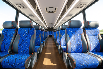 Laguna Niguel Charter Bus Inside