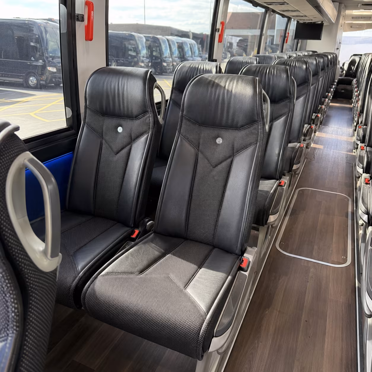 laguna niguel charter bus rental interior