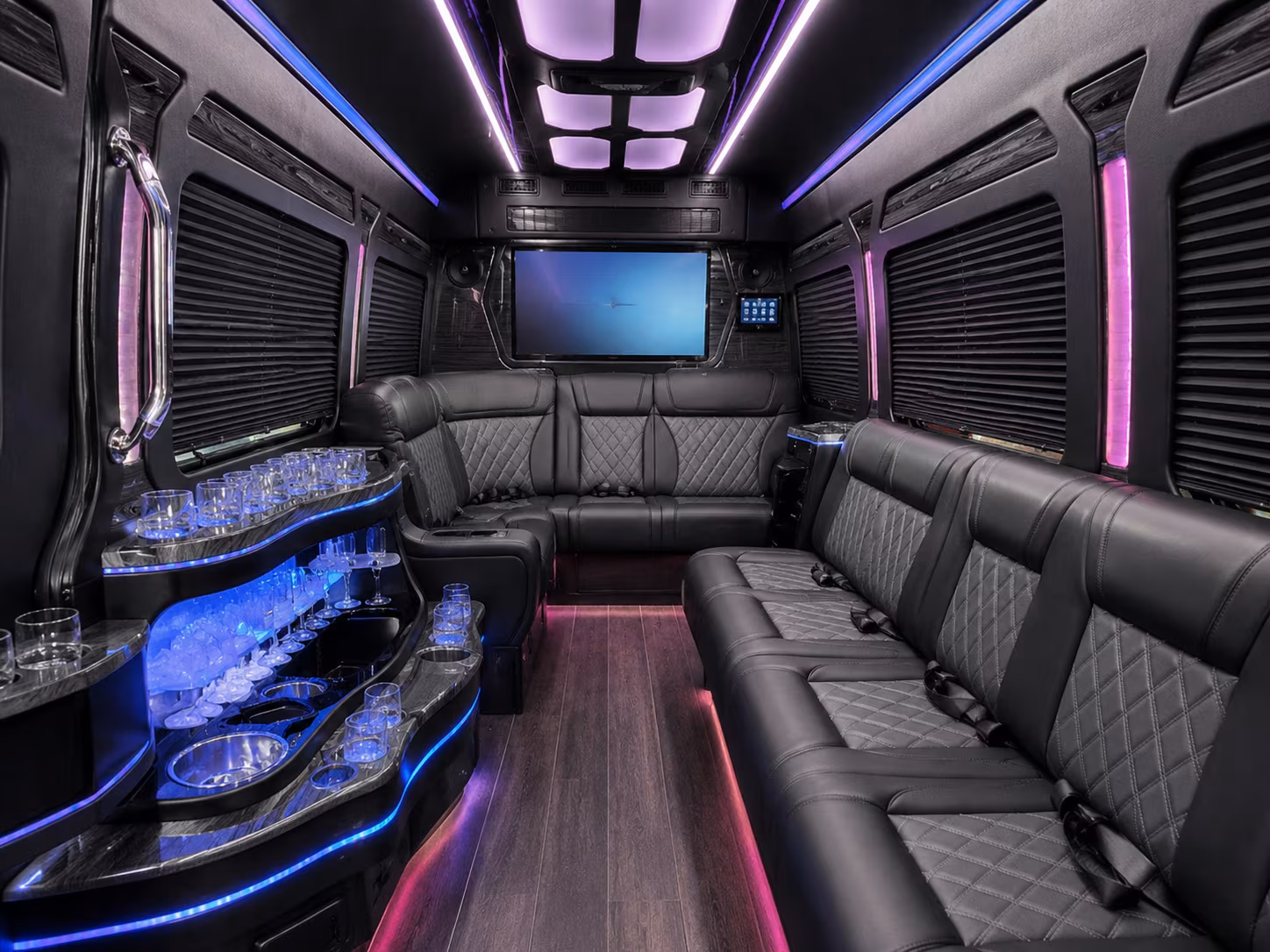 prom buses that pick up right in your neighborhood